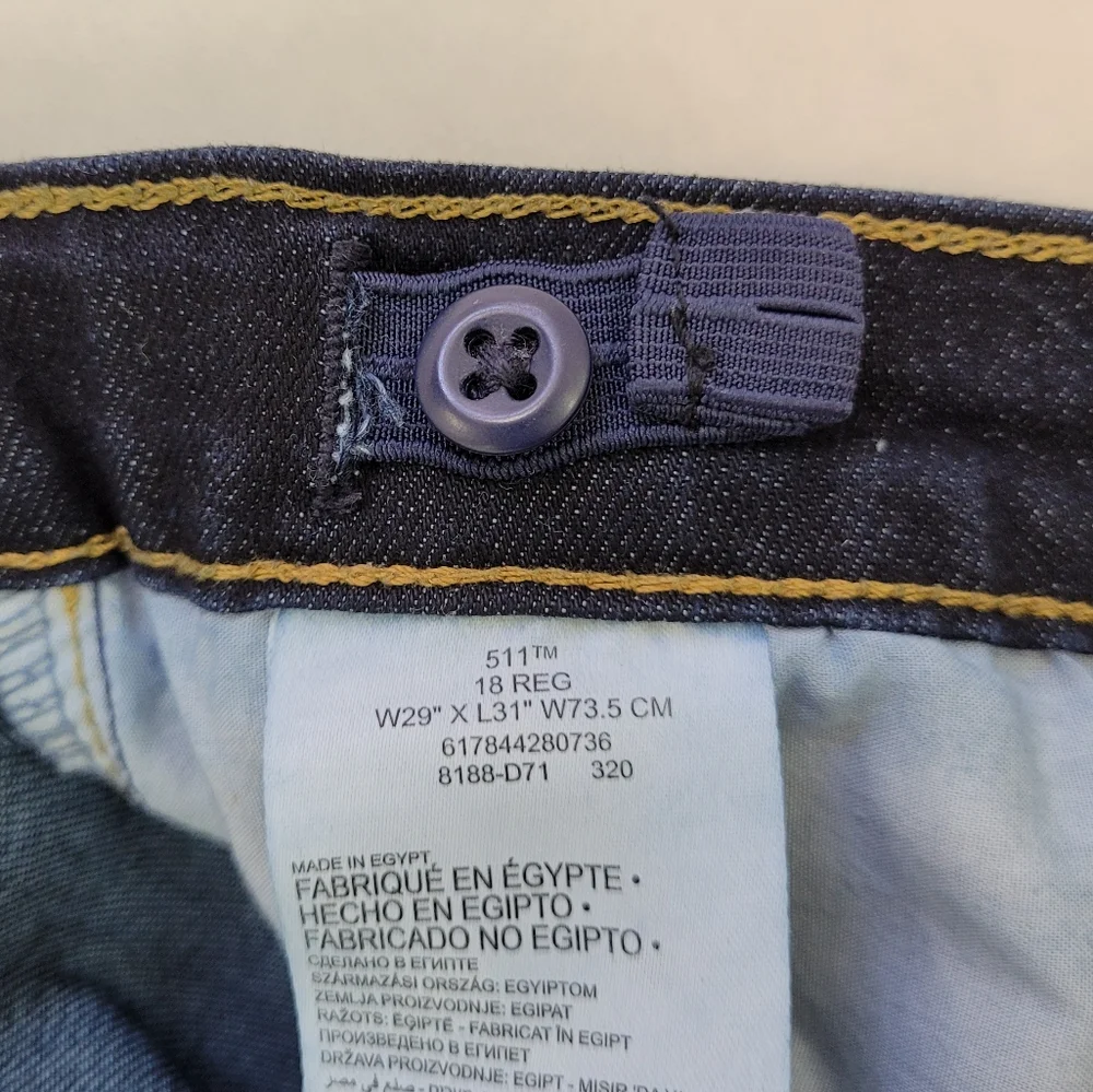 Levi's Performance 511 Slim Fit Adjustable Waistband Jeans